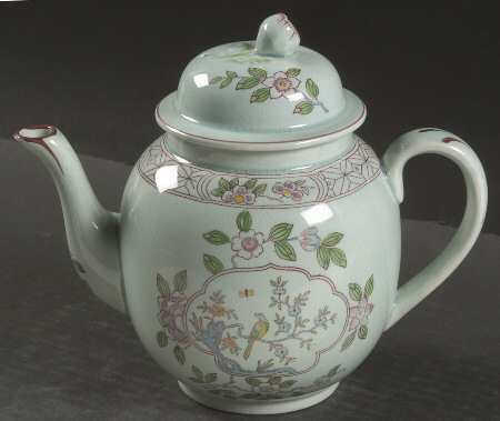 Singapore Bird (Older Backstamp) Teapot & Lid