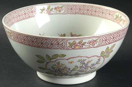Singapore Bird (Older Backstamp) 6" Chinese Bowl