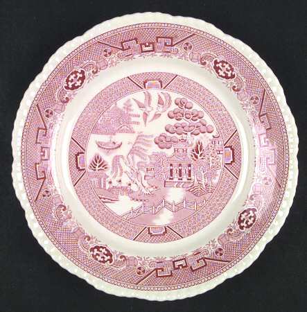 Willow Pink Dinner Plate