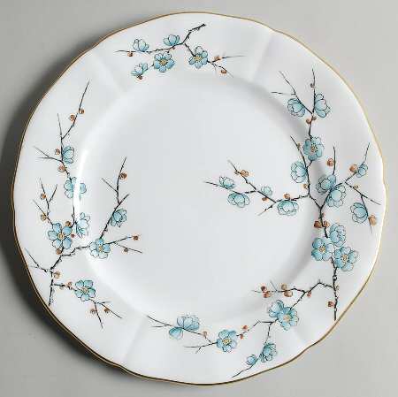 Chinese Blossom (Blue Flowers) by Adderley