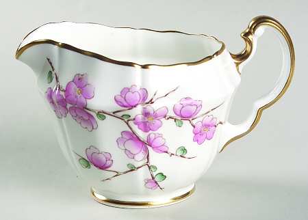 Chinese Blossom (Pink Blossoms) Creamer by Adderley