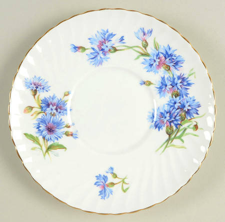 Cornflower Saucer for Cream Soup Bowl by Adderley