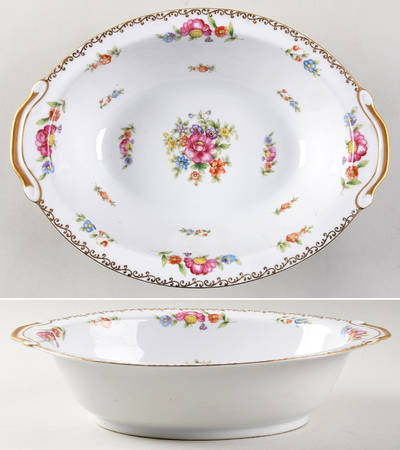 Florinda 10" Oval Vegetable Bowl by Adline