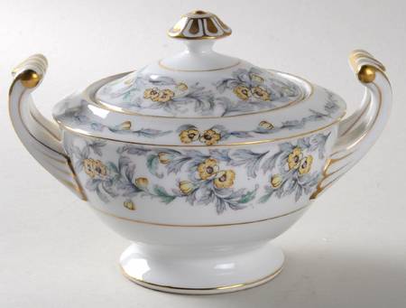 Jonquil Sugar Bowl & Lid by Adline