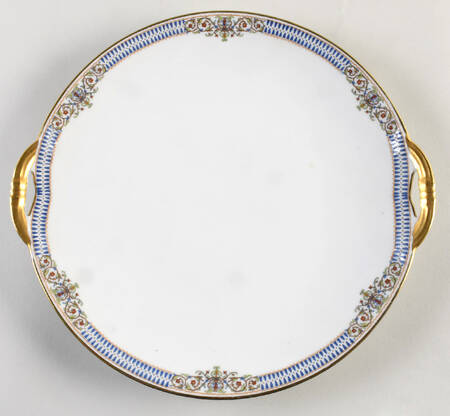 AHR101 Handled Cake Plate