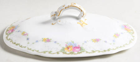 AHR103 Lid for Oval Vegetable by Charles Ahrenfeldt