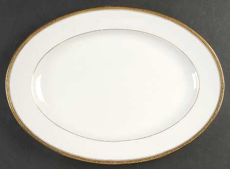 AHR133 14" Oval Serving Platter