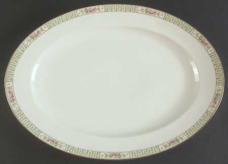AHR17 16" Oval Serving Platter