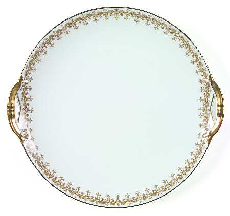AHR19 Handled Cake Plate