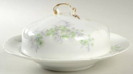 AHR195 Round Covered Butter by Charles Ahrenfeldt