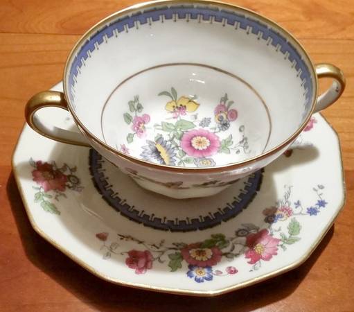 AHR30 Flat Bouillon Cup & Saucer by Charles Ahrenfeldt