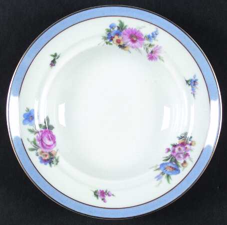 AHR41 Blue Round Butter No Lid