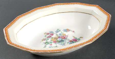 AHR46 9" Oval Vegetable Bowl by Charles Ahrenfeldt