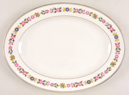 AHR84 14" Oval Serving Platter by Charles Ahrenfeldt