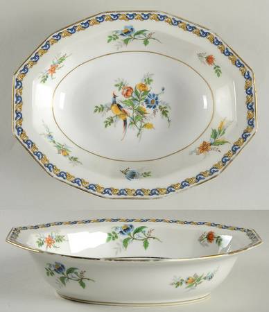 AHR95 9" Oval Vegetable Bowl