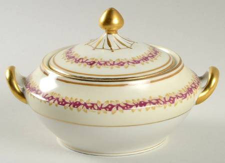 Chataigne Sugar Bowl & Lid