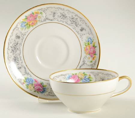 Cinderella Flat Cup & Saucer Set