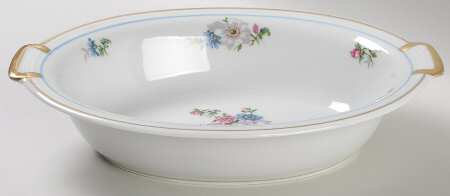 Deauville 10" Oval Vegetable Bowl