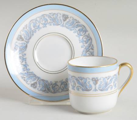 Frontenac Flat Demitasse Cup & Saucer Set