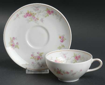 Jacqueline Flat Cup & Saucer Set by Charles Ahrenfeldt