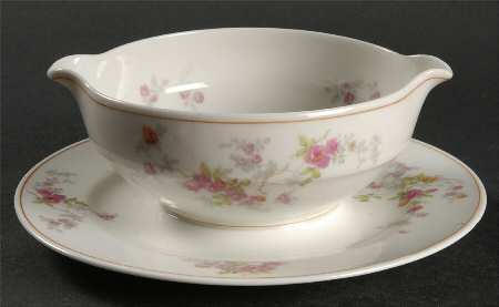 Jacqueline Gravy Boat with Attached Underplate by Charles Ahrenfeldt