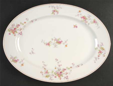 Jacqueline 16" Oval Serving Platter by Charles Ahrenfeldt