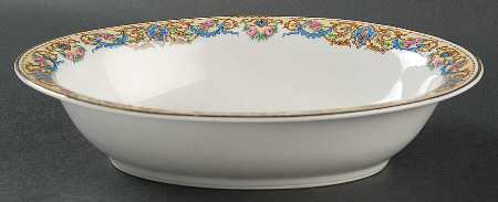 Madelon 9" Oval Vegetable Bowl