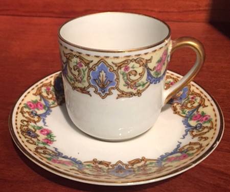 Madelon Flat Demitasse Cup & Saucer Set