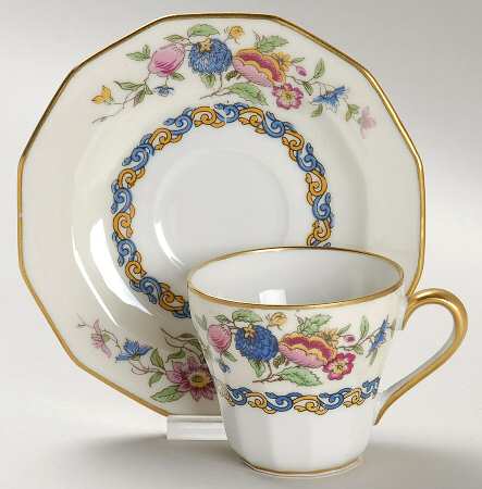 Miami Flat Demitasse Cup & Saucer Set