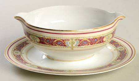Raphael Gravy Boat with Attached Underplate by Charles Ahrenfeldt