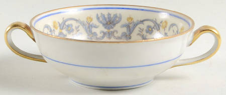 Suzanne Flat Cream Soup Bowl by Charles Ahrenfeldt