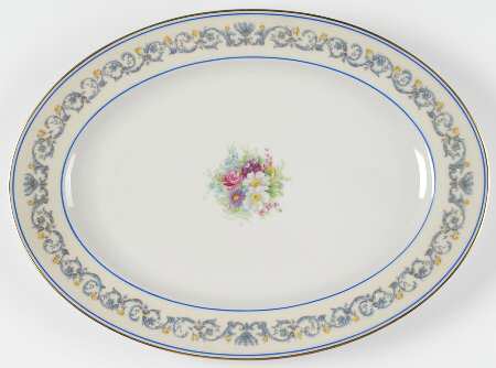 Suzanne 16" Oval Serving Platter by Charles Ahrenfeldt