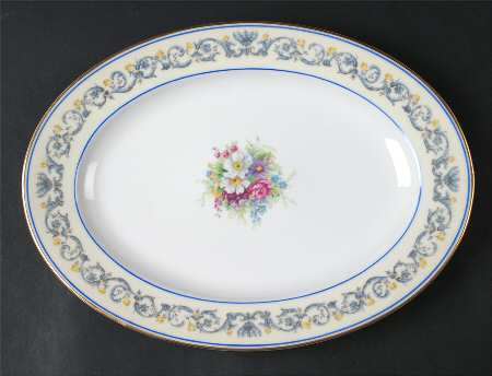 Suzanne 14" Oval Serving Platter by Charles Ahrenfeldt
