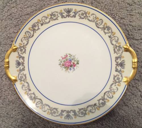 Suzanne Handled Cake Plate by Charles Ahrenfeldt