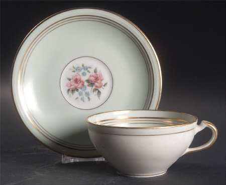 Ville Franche Flat Cup & Saucer Set