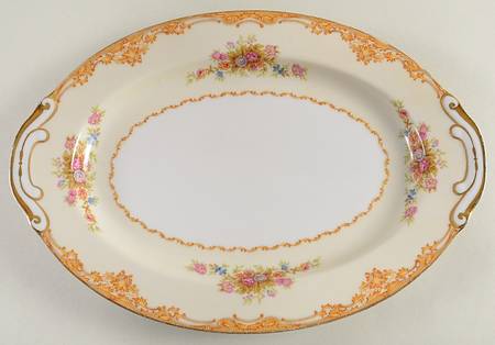 Coronet 12" Oval Serving Platter by Aladdin