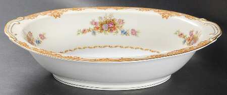 Coronet 10" Oval Vegetable Bowl