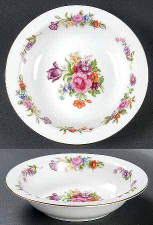 Dresdenia Rim Fruit/Dessert (Sauce) Bowl