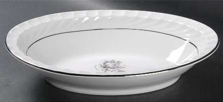 Spring Rose 10" Oval Vegetable Bowl