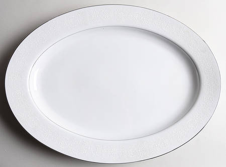 Pembrooke 16" Oval Serving Platter
