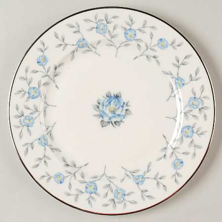 Blue Lace Salad Plate