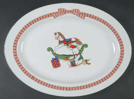 Memories 14" Oval Serving Platter