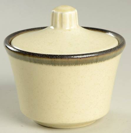 Peppercorn Sugar Bowl & Lid