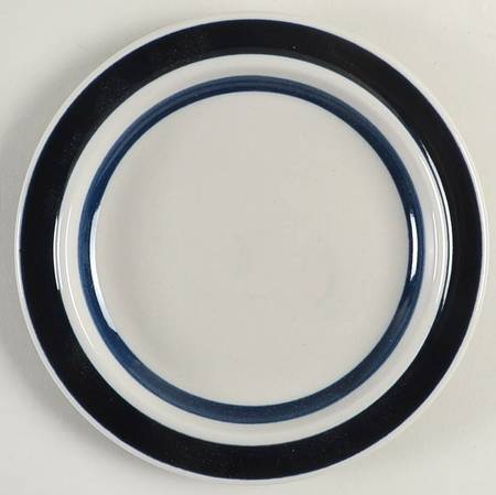 Anemone Blue Bread & Butter Plate