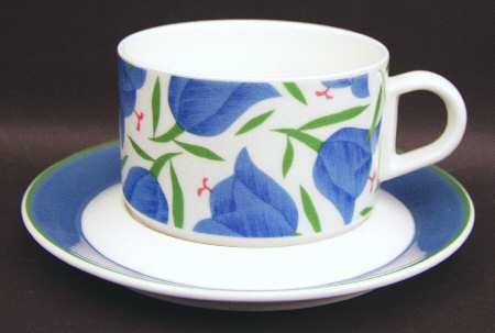 Balladi Flat Cup & Saucer Set