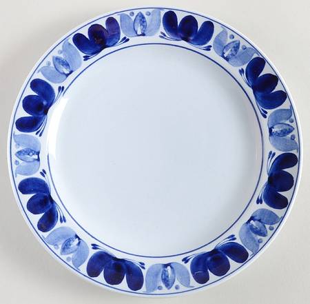 Blue Laurel Salad Plate