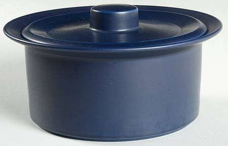 Blues 1.5 Qt Round Covered Casserole