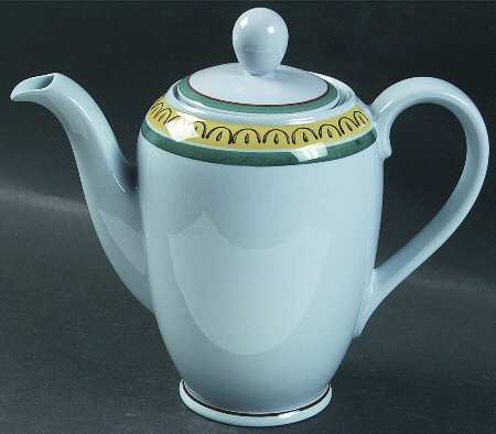Crown Band Coffee Pot & Lid