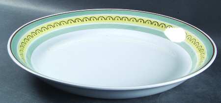 Crown Band Deep Round Platter