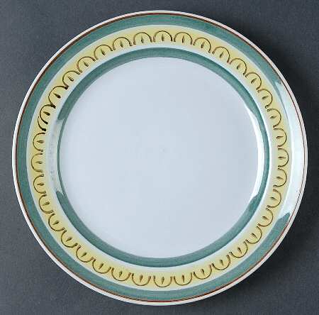 Crown Band Luncheon Plate